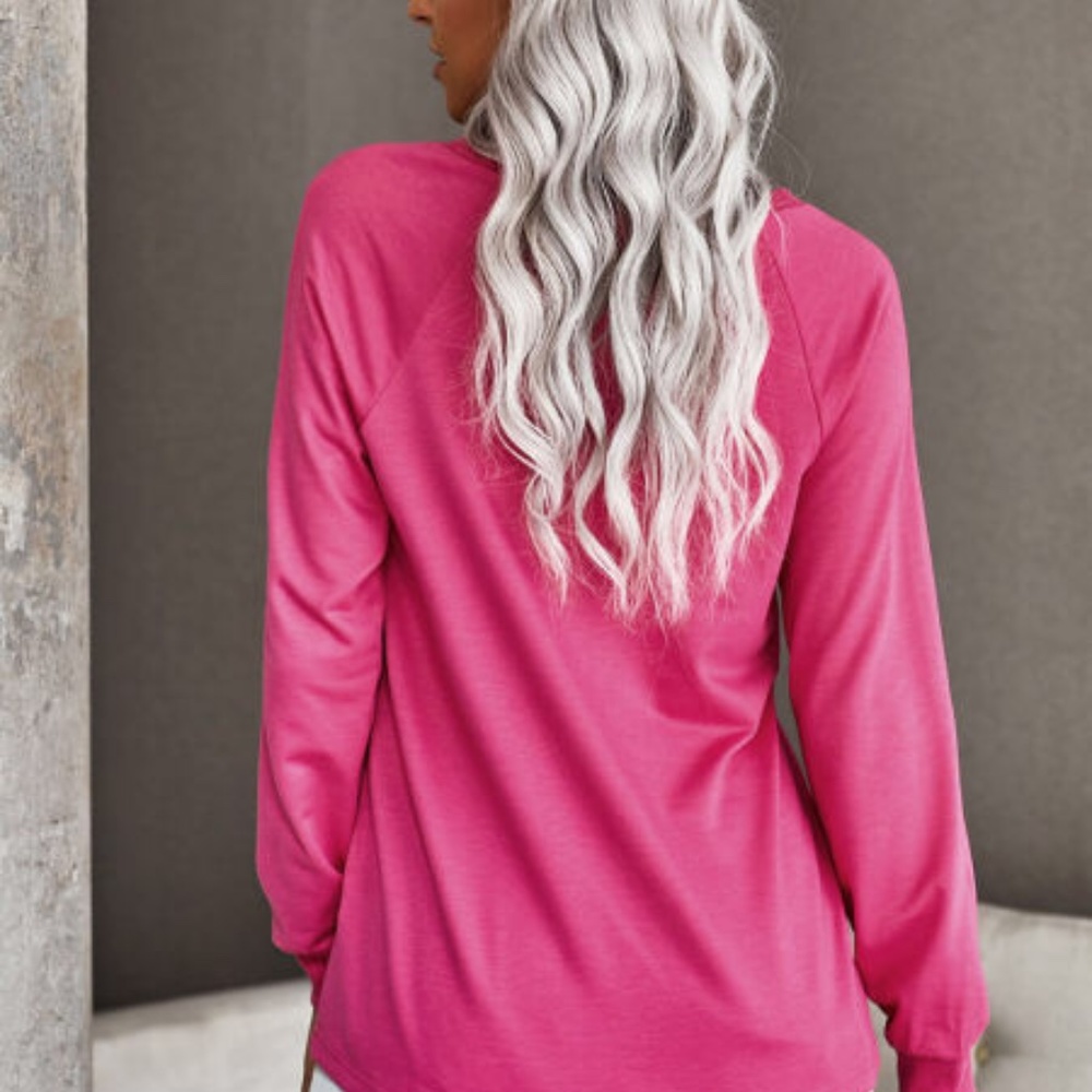 Faith Over Fear l/s jersey in pink - Picture 4 of 4